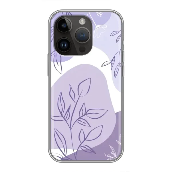 Чохол з принтом «Фіолетове листя абстракція» для iPhone 14 Pro Max Чохол з принтом «Фіолетове листя абстракція» для iPhone 14 Pro Max