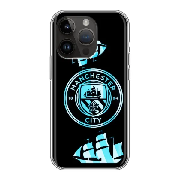 Чохол з принтом «ФК Манчестер Сіти» для iPhone 14 Pro Max
