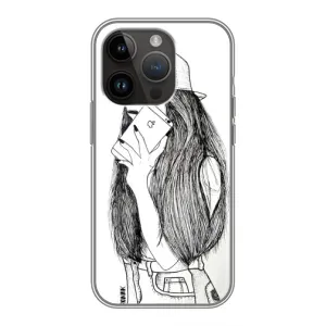 Чохол з принтом «Фото дівчини» для iPhone 14 Pro Max