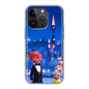 Чохол Зоотрополіс на iPhone 14 Pro Max (Романтичний вечір Зоотрополіс)