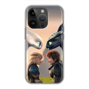 Чохол як приборкати дракона на iPhone 14 Pro Max (Гикавка і Астрід)