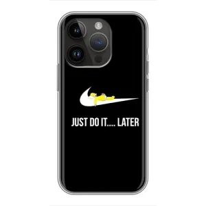 Чjхол з Сімпсонами для iPhone 14 Pro Max (VPrint) (Гомер Later)