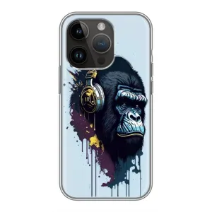 Чохол з принтом «Горила в навушниках» для iPhone 14 Pro Max
