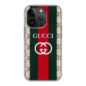 Чохол з принтом «Gucci дизайн» для iPhone 14 Pro Max