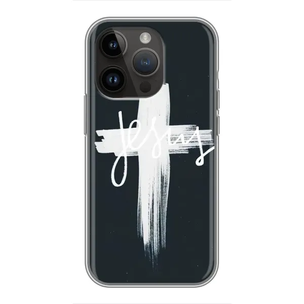 Чохол з принтом «Ісус» для iPhone 14 Pro Max
