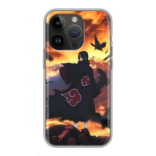 Чохол з принтом «Ітачі з воронами» для iPhone 14 Pro Max Чохол з принтом «Ітачі з воронами» для iPhone 14 Pro Max