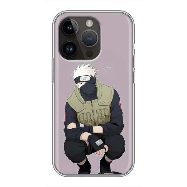 Чехол с принтом «Какаши» для iPhone 14 Pro Max