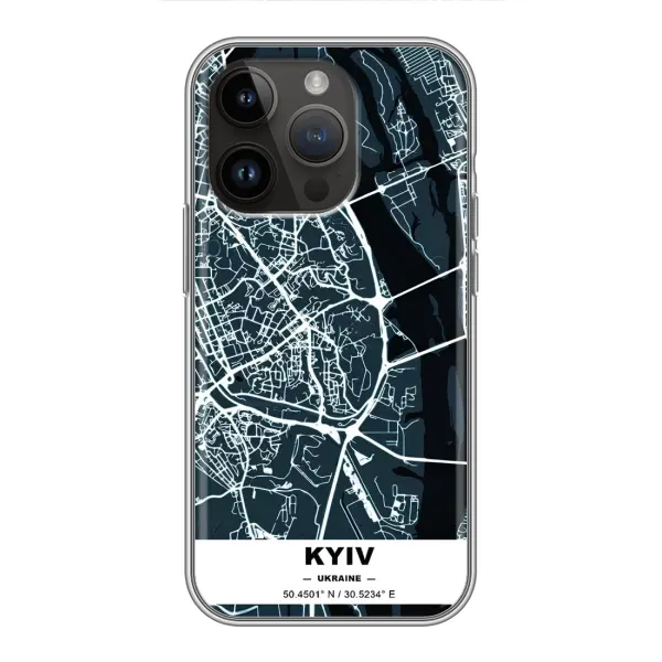 Чохол з принтом «Київ» для iPhone 14 Pro Max