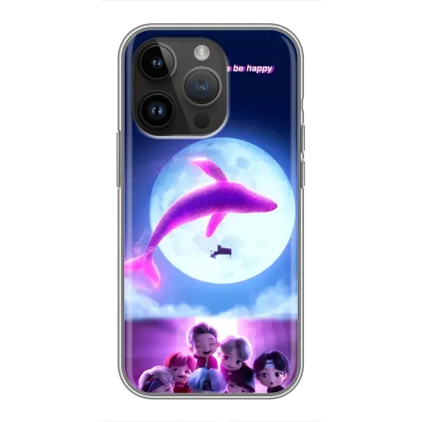 Чохол з принтом «КИТ BTS» для iPhone 14 Pro Max