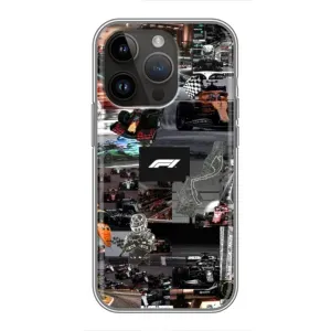 Чохол Формула1 на iPhone 14 Pro Max (Гоночний колаж Ф1)