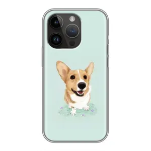 Чехол с принтом «Корги» для iPhone 14 Pro Max