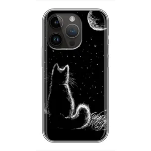 Чохол з принтом для iPhone 14 Pro Max (AlphaPrint) Модні коти