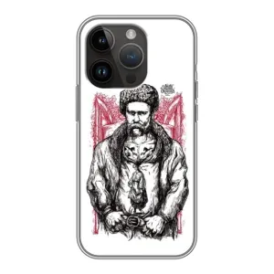 Чохли для iPhone 14 Pro Max с принтом Тараса Шевченко (AlphaPrint) (Козак Шевченко)