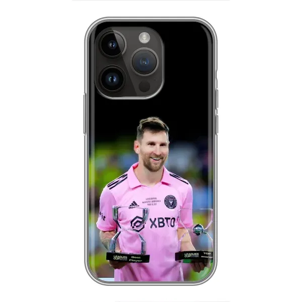 Чохол з принтом «Кубки Мессі» для iPhone 14 Pro Max