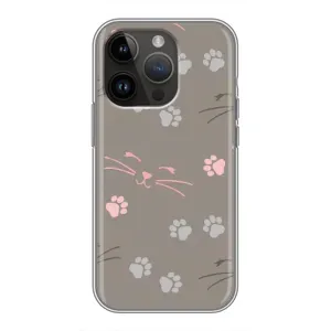 Чохол з принтом «Лапи і вуса» для iPhone 14 Pro Max
