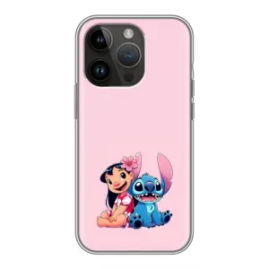 Чохол з принтом Стіч на iPhone 14 Pro Max (Ліло і Стіч)