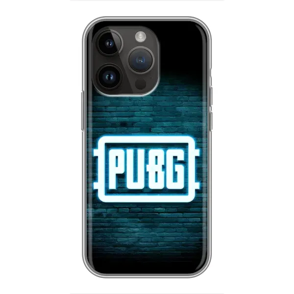 Чохол з принтом «Лого PUBG» для iPhone 14 Pro Max