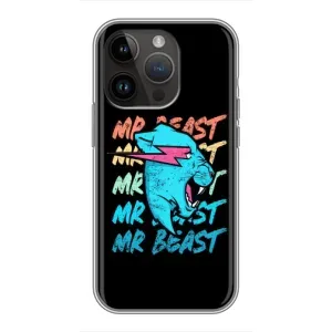 Чохол з принтом «logo Mr beast» для iPhone 14 Pro Max