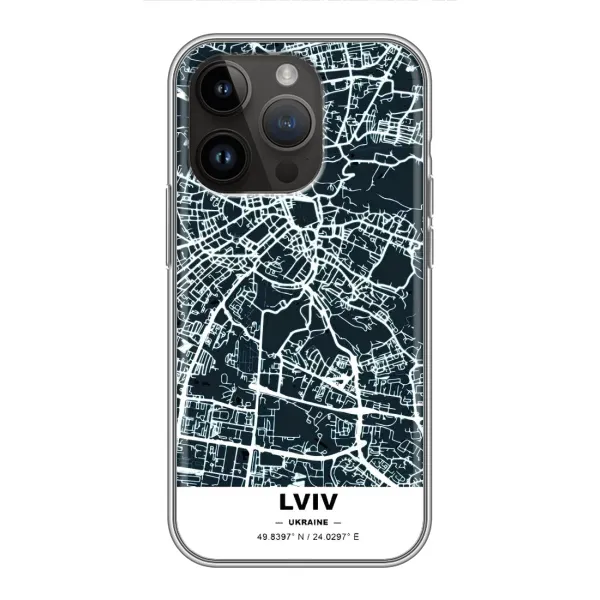 Чохол з принтом «Львів» для iPhone 14 Pro Max