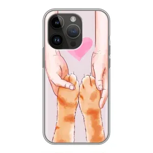 Чехол с принтом «Любовь к котикам» для iPhone 14 Pro Max