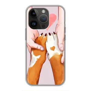 Чехол с принтом «Любовь к собакам» для iPhone 14 Pro Max