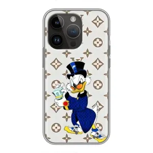 Чехли для iPhone 14 Pro Max - Скрудж МакДак Louis Vuitton (PREMIUMPrint) (Макдак на стилі)