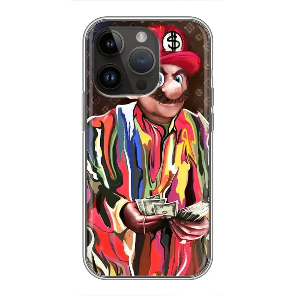 Чохол з принтом «Mario LV» для iPhone 14 Pro Max Чохол з принтом «Mario LV» для iPhone 14 Pro Max