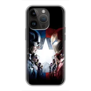 Чохол з принтом «Марвел стайл» для iPhone 14 Pro Max