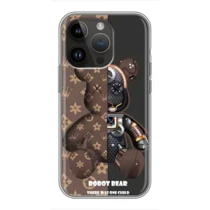 Чохол з принтом «Ведмідь Луі Вітон» для iPhone 14 Pro Max