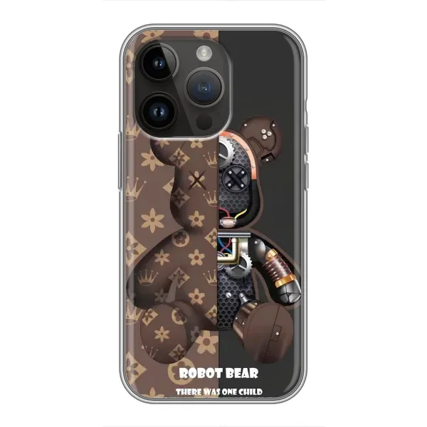 Чохол з принтом «Ведмідь Луі Вітон» для iPhone 14 Pro Max