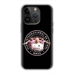 Чохол з принтом «Мессі в лого» для iPhone 14 Pro Max