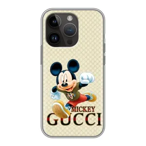 Чохол з принтом «Mikki Gucci» для iPhone 14 Pro Max