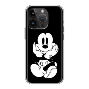 Чохол з принтом «Маус на чорному» для iPhone 14 Pro Max