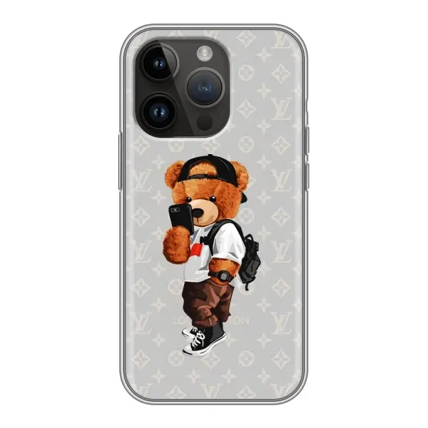 Чохол з принтом «Ведмедик Луі» для iPhone 14 Pro Max Чохол з принтом «Ведмедик Луі» для iPhone 14 Pro Max