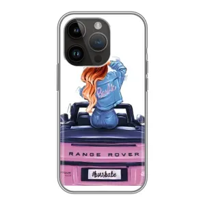 Чохол з принтом «На машині» для iPhone 14 Pro Max