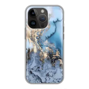Мраморный чехол на iPhone 14 Pro Max (VPrint)