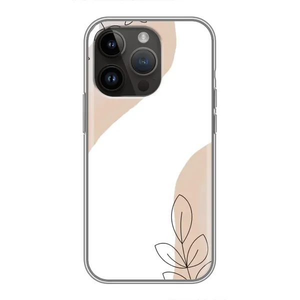 Чохол з принтом «Нюдова гілочка абстракція» для iPhone 14 Pro Max Чохол з принтом «Нюдова гілочка абстракція» для iPhone 14 Pro Max