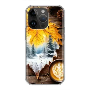 Чохол з принтом «Осінньо-зимова кава» для iPhone 14 Pro Max