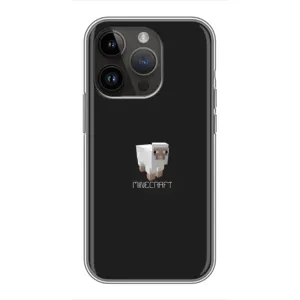 Чохол з принтом «Овечка Майнкрафт» для iPhone 14 Pro Max