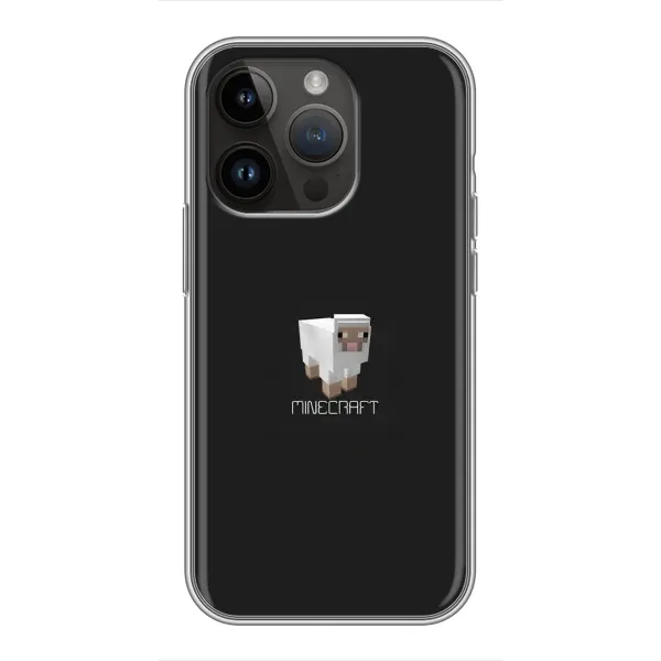 Чохол з принтом «Овечка Майнкрафт» для iPhone 14 Pro Max