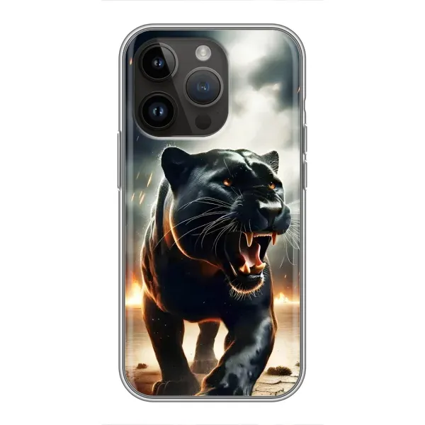 Чохол з принтом «Чорна пантера» для iPhone 14 Pro Max Чохол з принтом «Чорна пантера» для iPhone 14 Pro Max