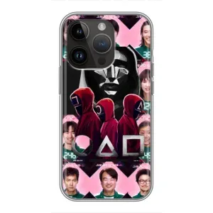 Чохол Гра в кальмара для iPhone 14 Pro Max (Учасники Гра кальмара)