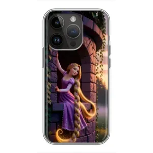Чохол Рапунцель для iPhone 14 Pro Max (Рапунцель на вежі)