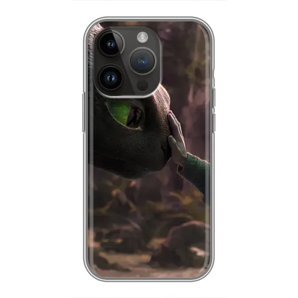 Чохол з принтом «Сцена з драконом» для iPhone 14 Pro Max