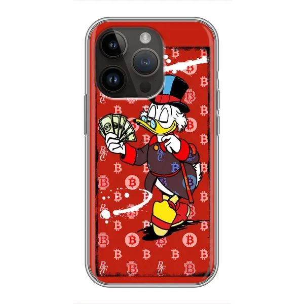 Чохол з принтом «Scrooge MagDag» для iPhone 14 Pro Max