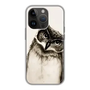 Чохол з принтом «Сова» для iPhone 14 Pro Max