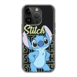 Чохол з принтом Стіч на iPhone 14 Pro Max (Stitch 626)