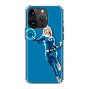 Чохол з принтом Фантастична четвірка для iPhone 14 Pro Max (Сью Сторм політ)