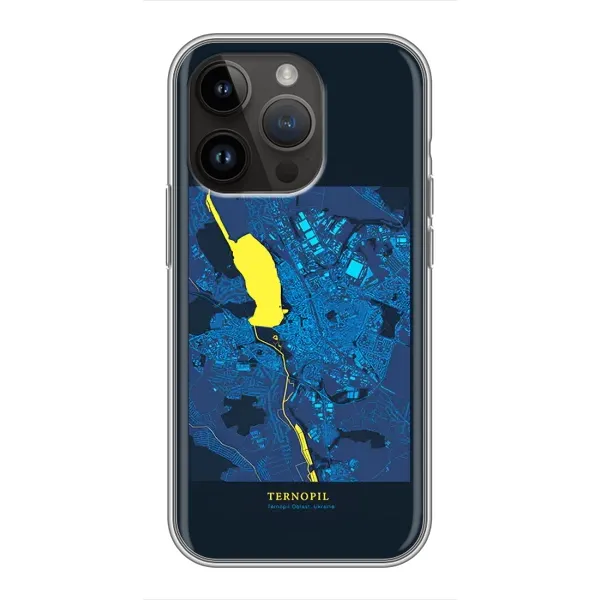 Чохол з принтом «Тернопіль» для iPhone 14 Pro Max