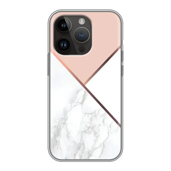 Чохол з принтом «Тройний мрамор» для iPhone 14 Pro Max